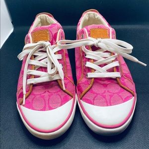 Coach signature womens sneakers size 9